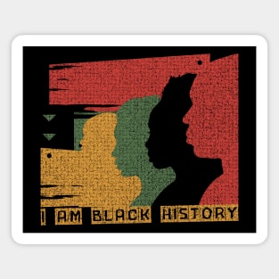 I Am Black History Magnet